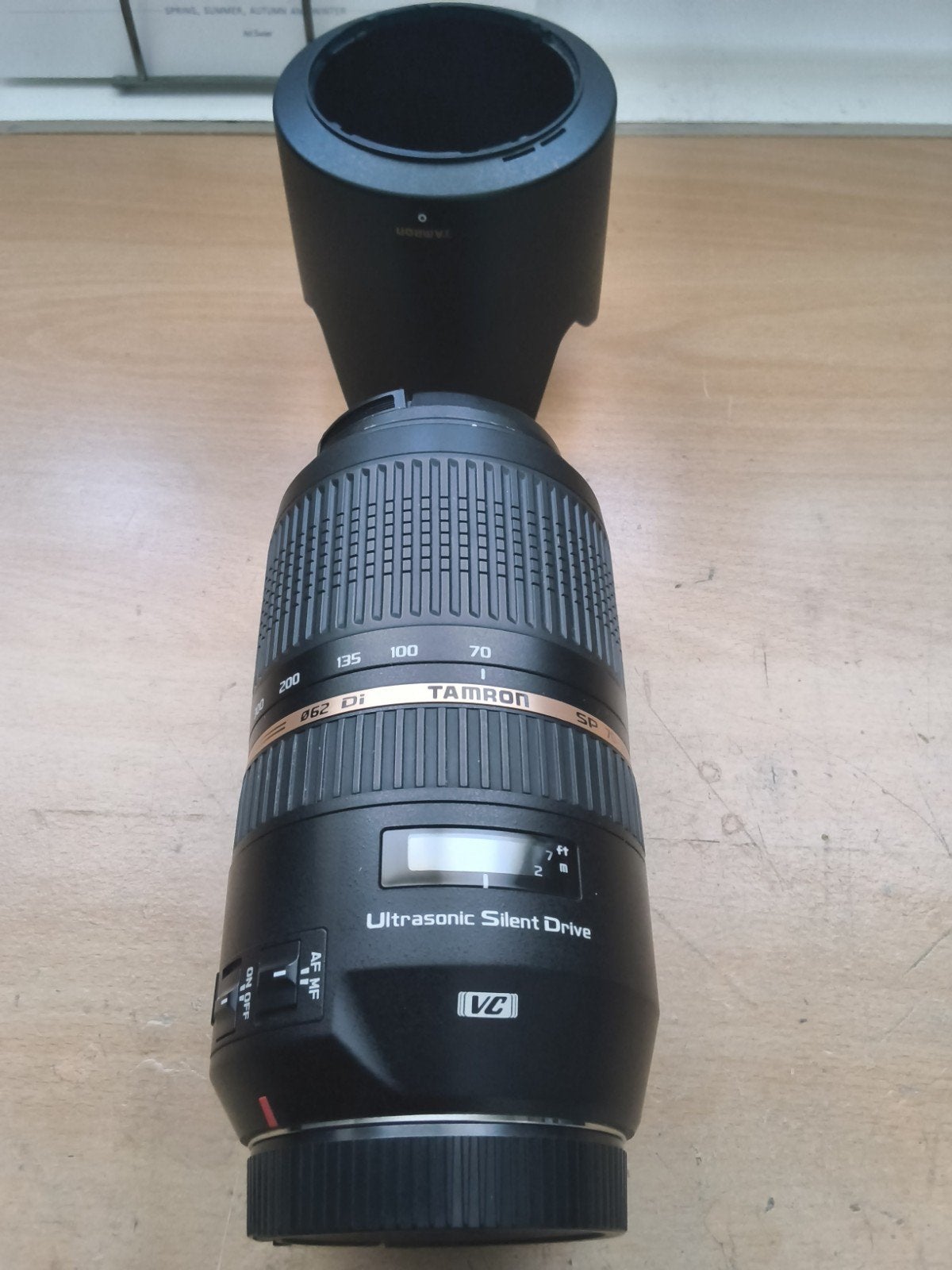 Tamron SP 70-300mm F/4-5.6 Di VC USD Telelens voor Canon EF, Audio, Tv en Foto, Fotografie | Lenzen en Objectieven, Gebruikt, Overige vattingen