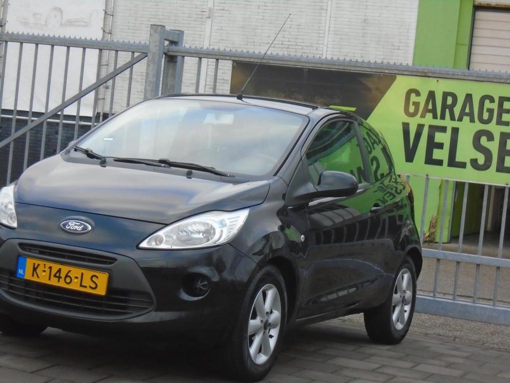 Ford Ka 1.2 Cool & Sound start/stop/AIRCO+NIEUWE DISTRIBUTIE, Auto's, Voorwielaandrijving, Euro 5, Stof, Gebruikt