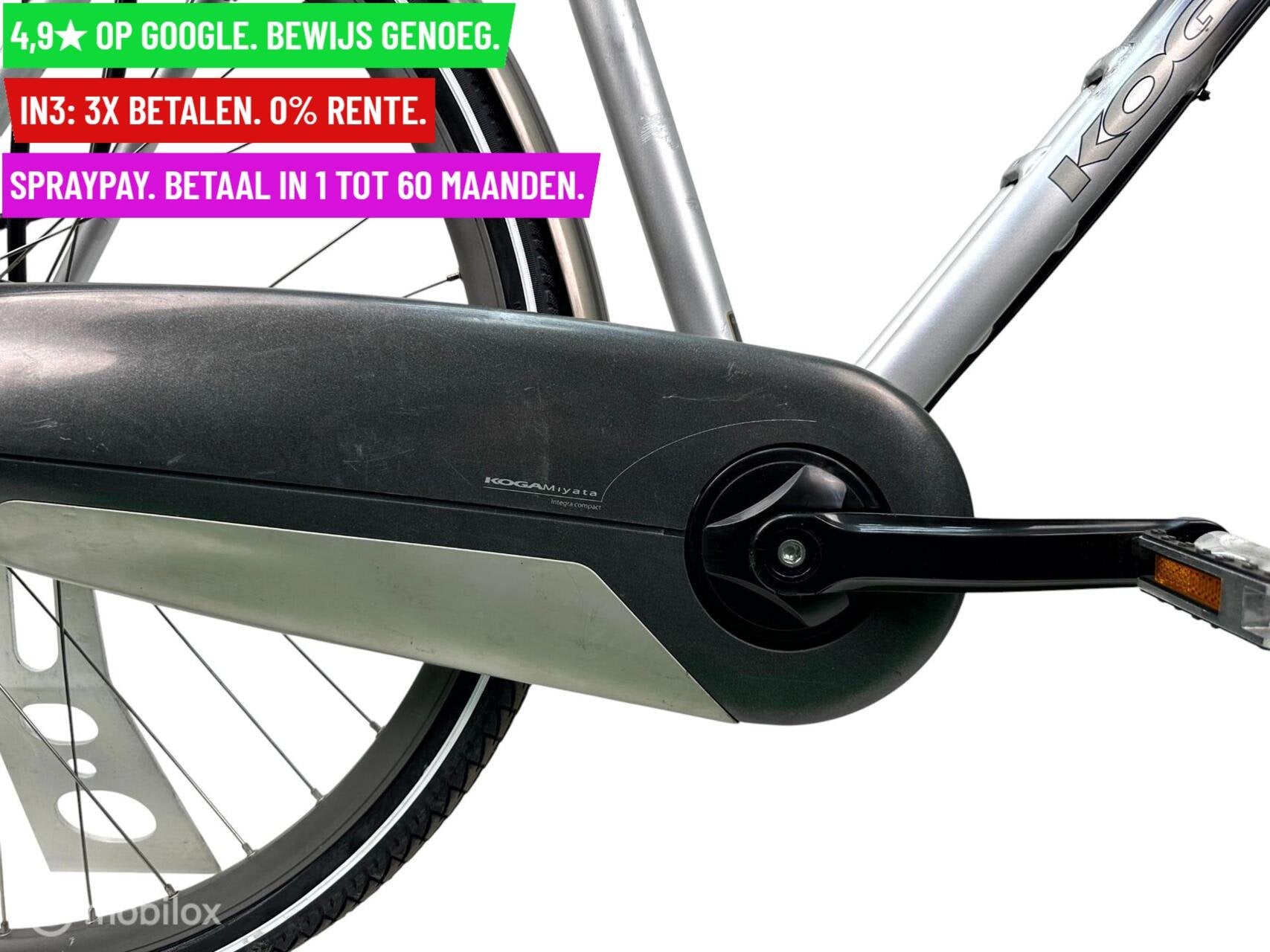 Herenfiets Koga Miyata Silver Ice 28"/57cm/8ver - Levering, Overige merken, 9713 Bv Groningen, Gebruikt, Koga Miyata