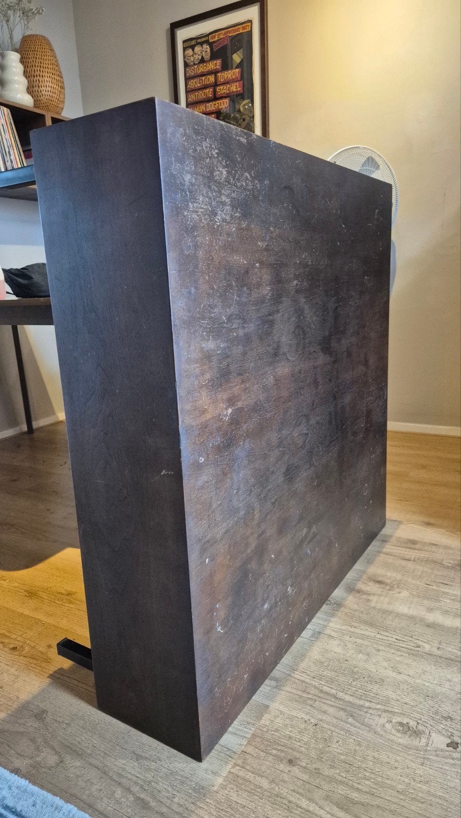 GRATIS salontafel, Ophalen, Gebruikt, Vierkant, 75 cm of meer