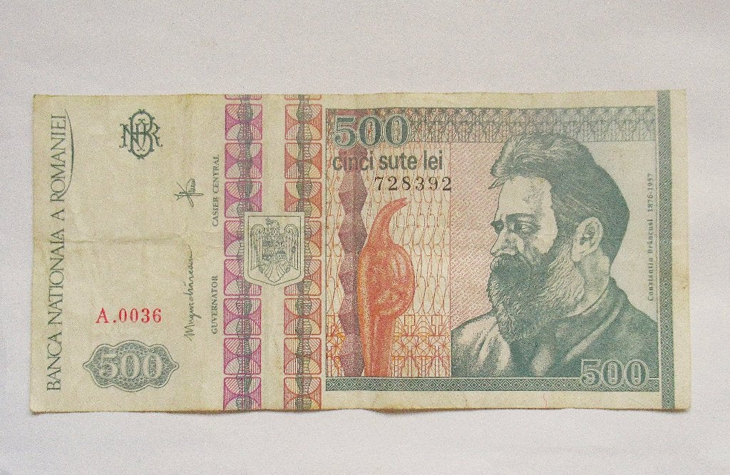 Roemenië 500 Lei 1992, Verzenden, Overige landen