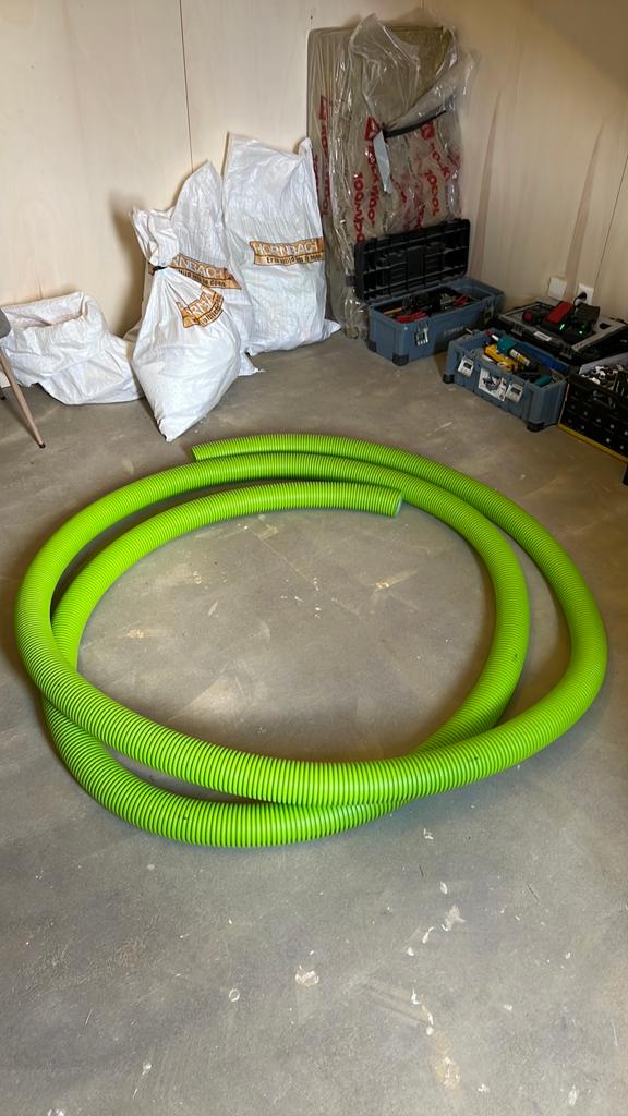 Ubbink Air Excellent +/- 9 meter 48C flexibel kanaal 90 75, Ophalen, Nieuw, Ventilator en Afzuiger