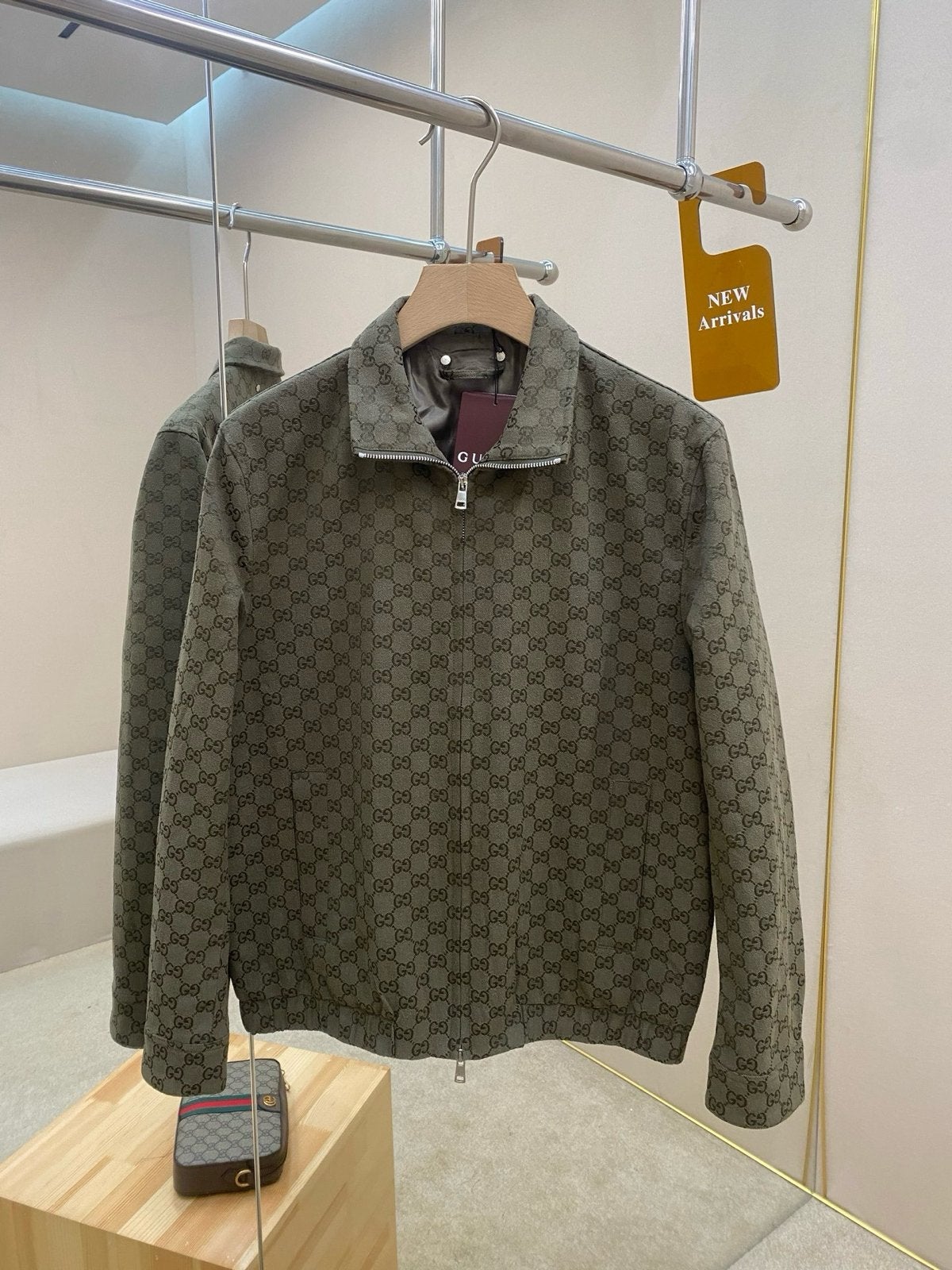 Gucci vestje army green maat 48, Verzenden, Zo goed als nieuw, Maat 48/50 (M), Groen