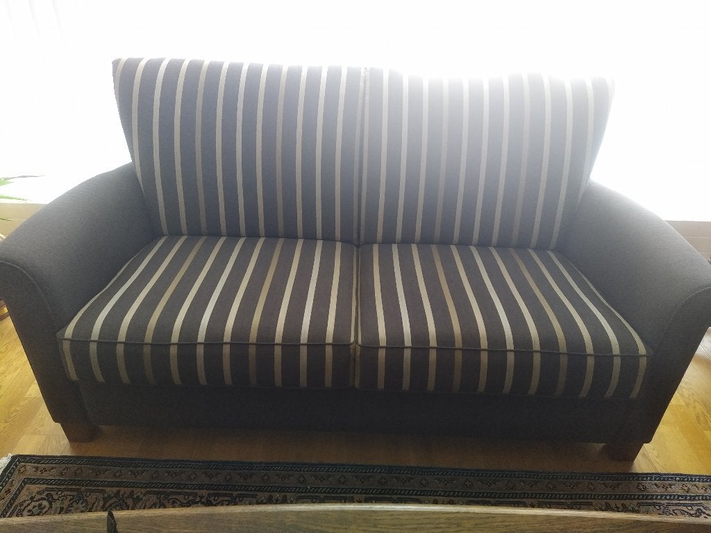 bankstel BW (Bielefelder Werkstatte), bank en drie fauteuils, Ophalen, Hout, Overige maten, Klassiek