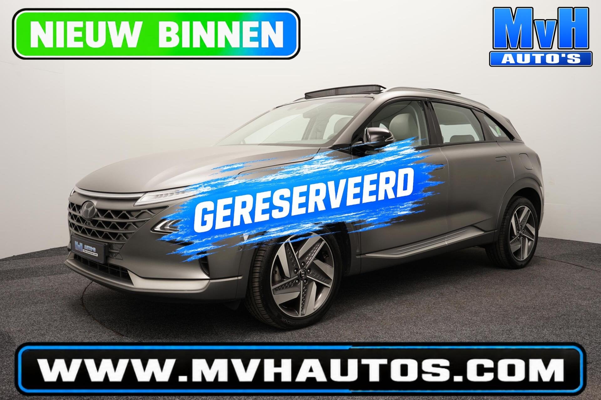 Hyundai NEXO Plus Pack |WATERSTOF|€10329,- NETTO|PANO|LUXE, Auto's, Dealer onderhouden, Gebruikt, 163 pk, Origineel Nederlands