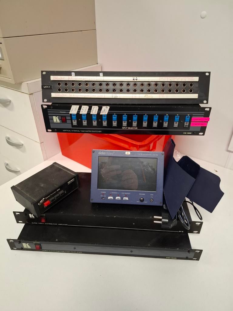 Diverse pro audio video apparatuur, Ophalen of Verzenden