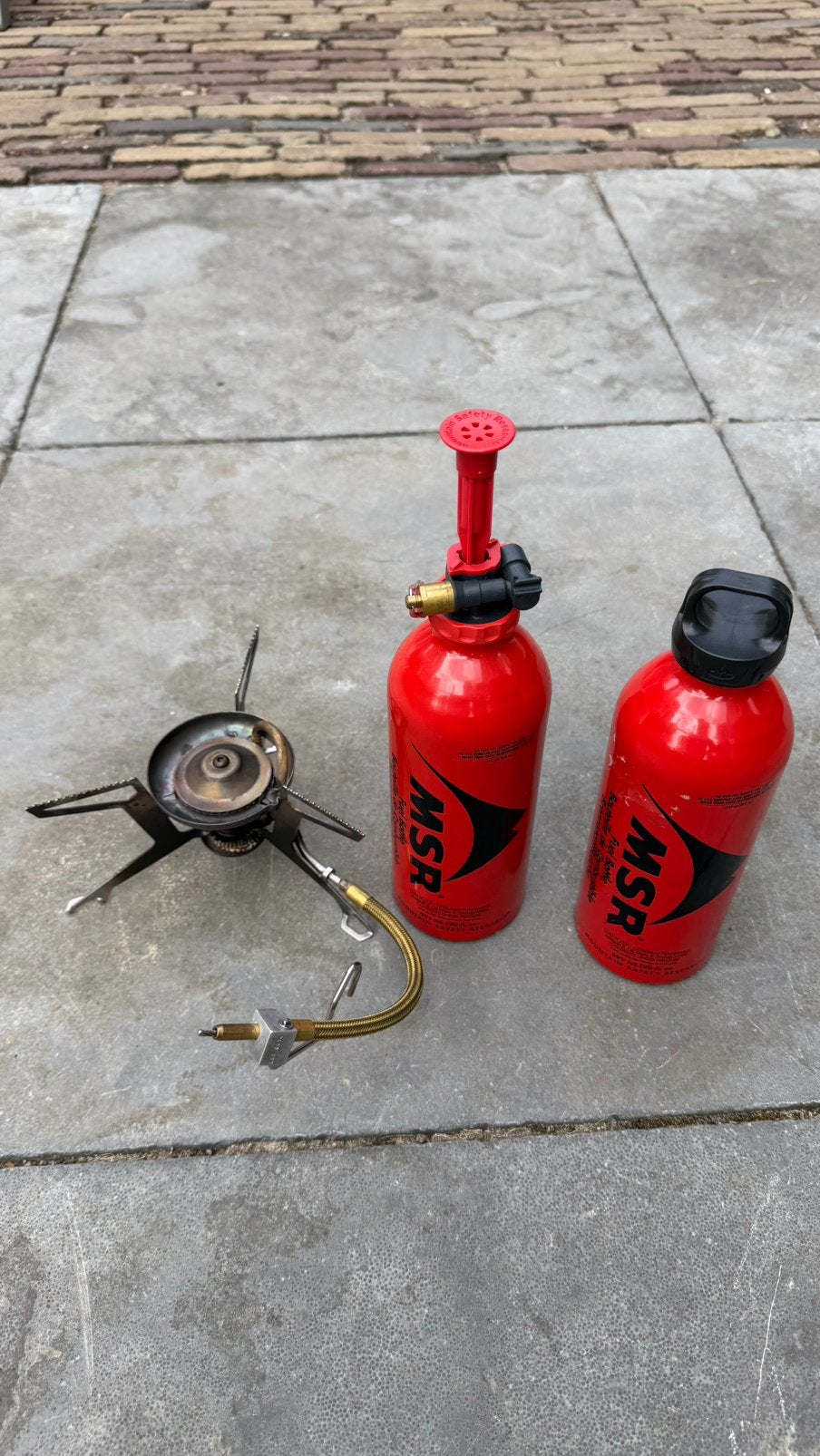 MSR WhisperLite International brander, Caravans en Kamperen, Kampeeraccessoires, Ophalen of Verzenden, Zo goed als nieuw