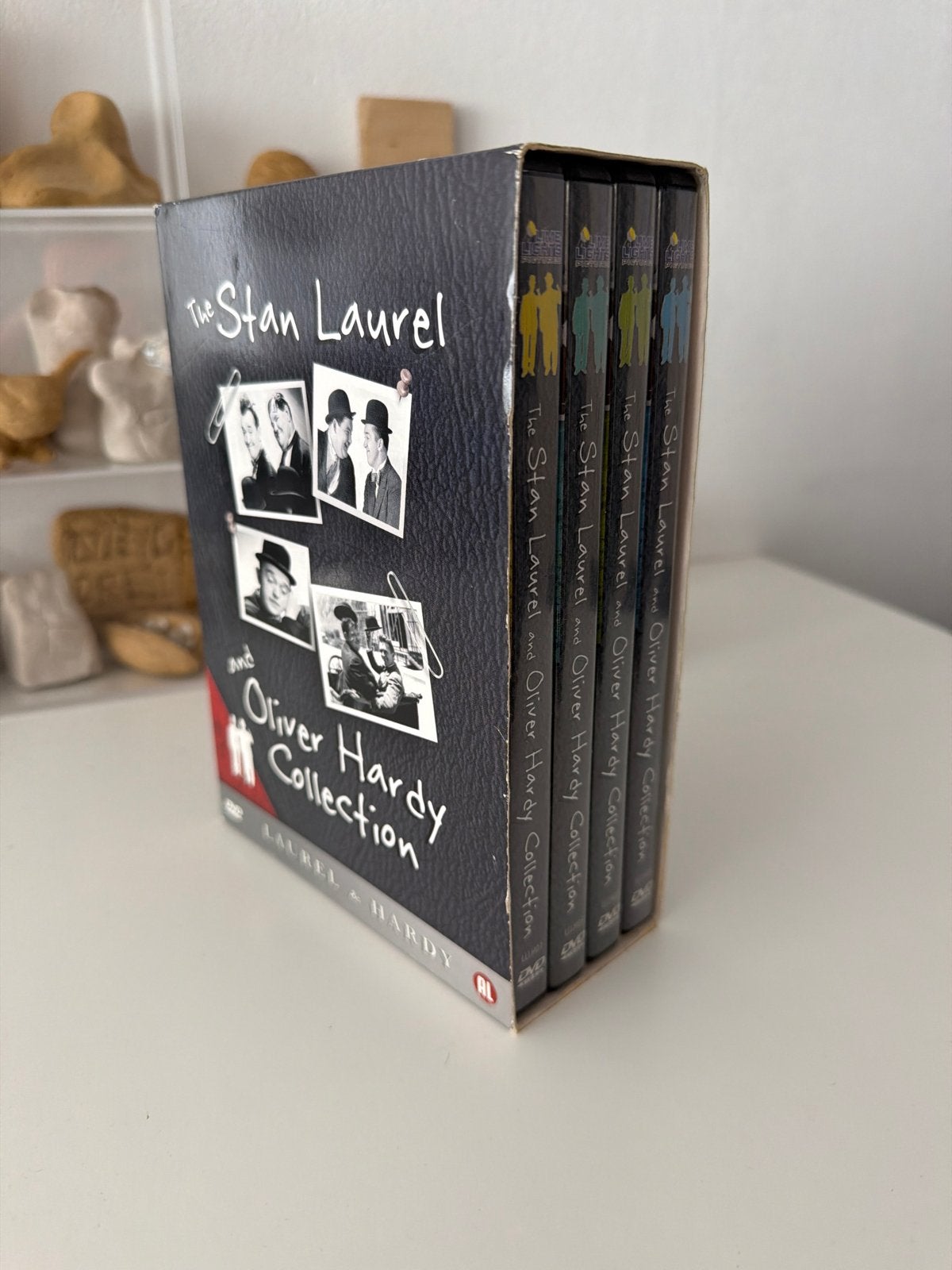 Laurel & Hardy Collection DVD Boxset - 4 Discs, Alle leeftijden, Ophalen of Verzenden, Gebruikt, Boxset