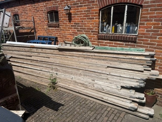 steigerplanken, Ophalen, Gebruikt, 25 tot 50 mm, Plank