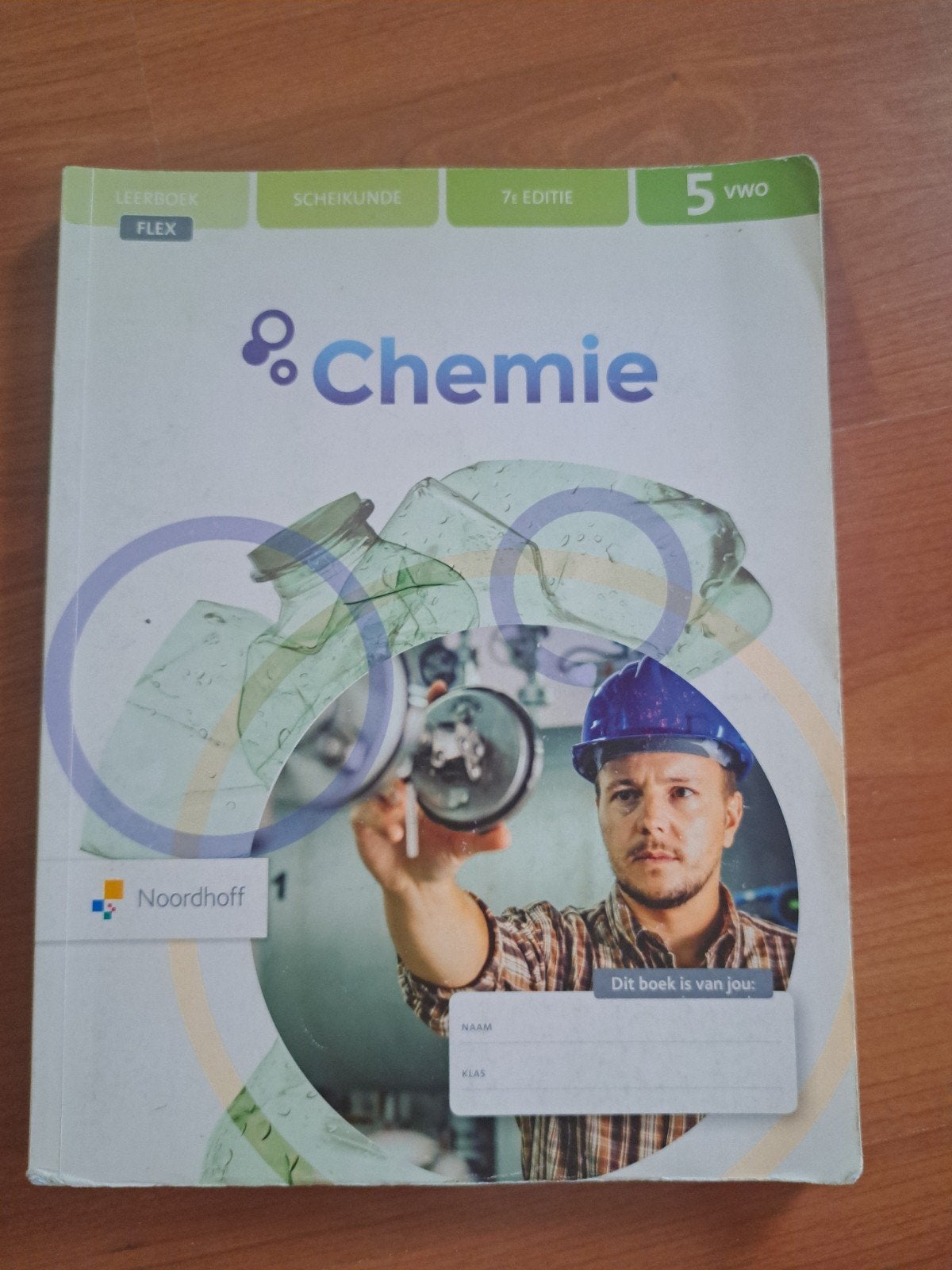 Chemie 5 VWO Leerboek - Noordhoff (7e editie), VWO, Scheikunde, Noordhoff, Ophalen of Verzenden