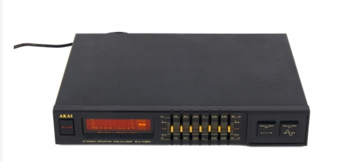 Akai EA-M20 7 Band Equalizer, Ophalen of Verzenden, Zo goed als nieuw, Akai