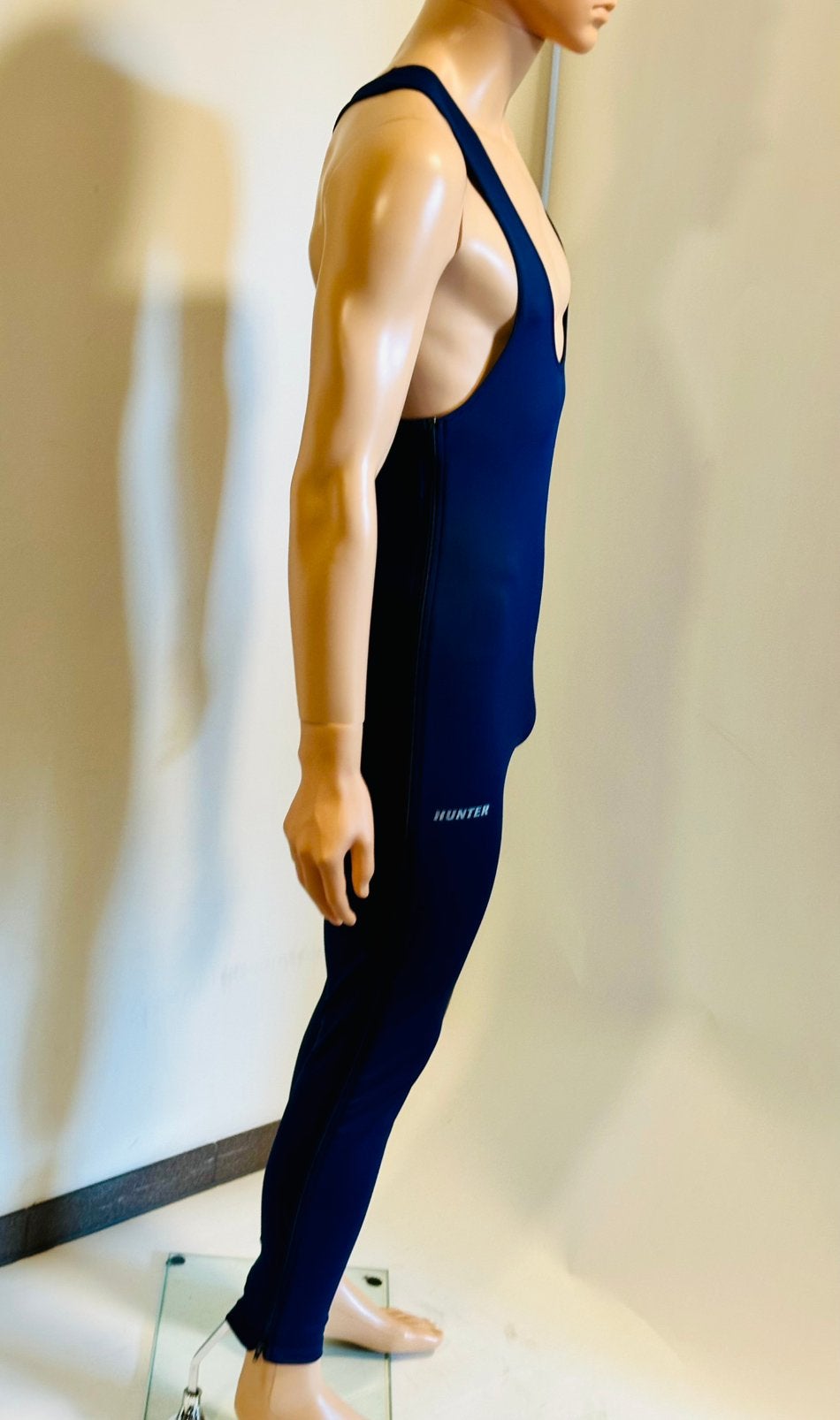Schaatsbroek salopette ritsbroek inrijbroek maat M Hunter, Sport en Fitness, Schaatsen, Ophalen of Verzenden, Nieuw