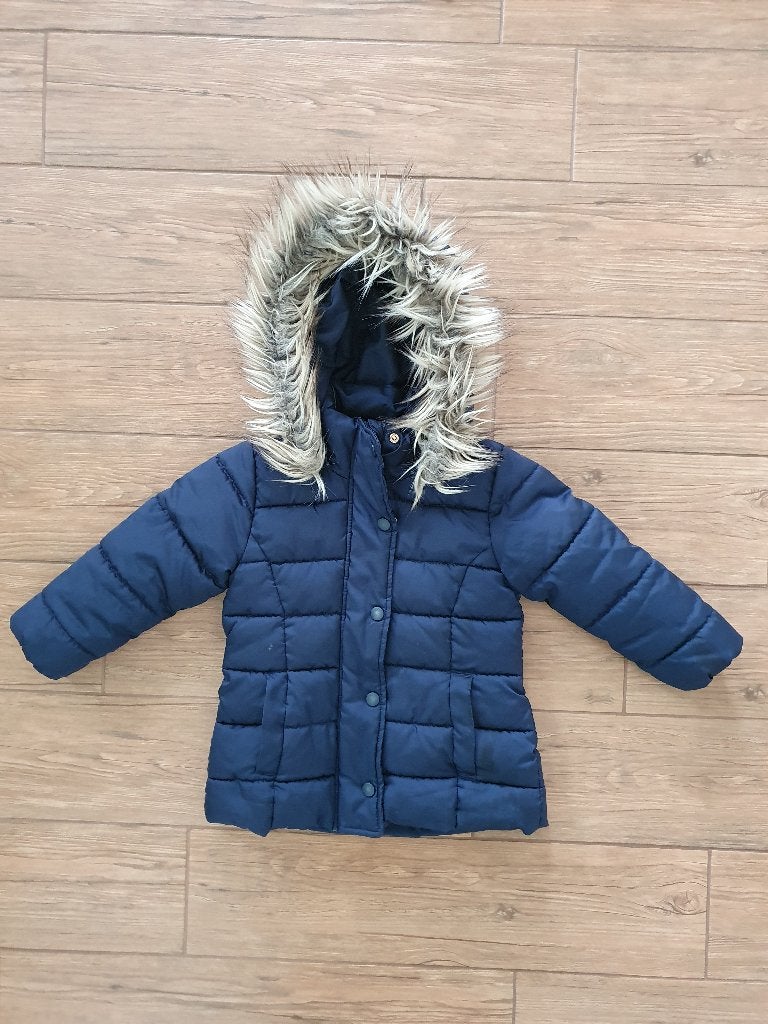 Winterjas mt 86 en 98, Gebruikt, Meisje, Terstal, Ophalen of Verzenden