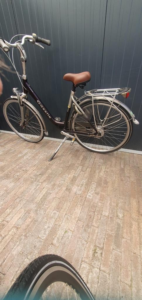 Gazelle orange damesfiets, 47 tot 50 cm, Ophalen, Zo goed als nieuw, Versnellingen