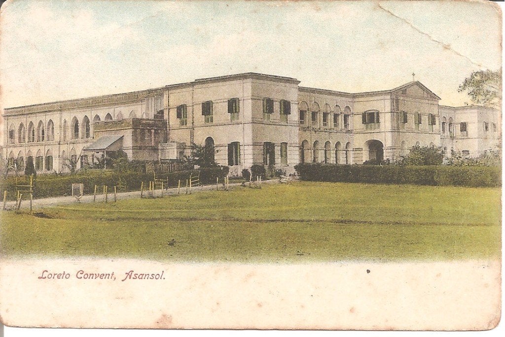 Ansichtkaart buitenland India, Asansol, Verzamelen, Ansichtkaarten | Buitenland, Verzenden, Voor 1920, Ongelopen, Buiten Europa