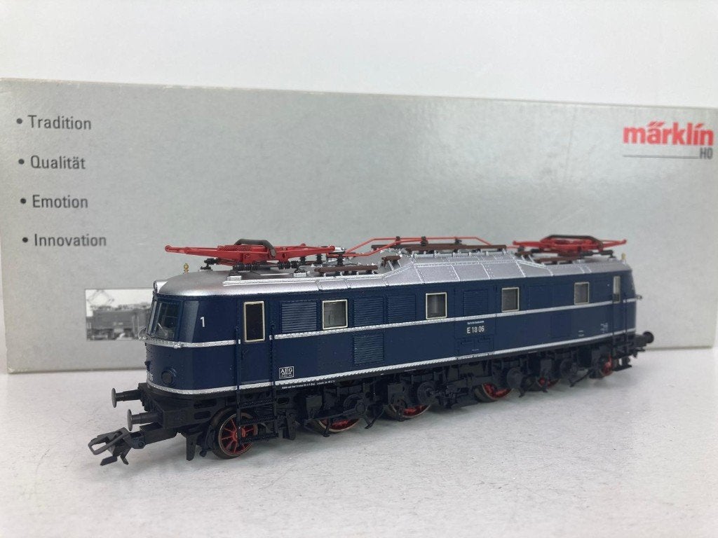 Märklin 39680 – Elektrische Locomotief - BR E 18 DB, Hobby en Vrije tijd, Wisselstroom, Locomotief, -, -