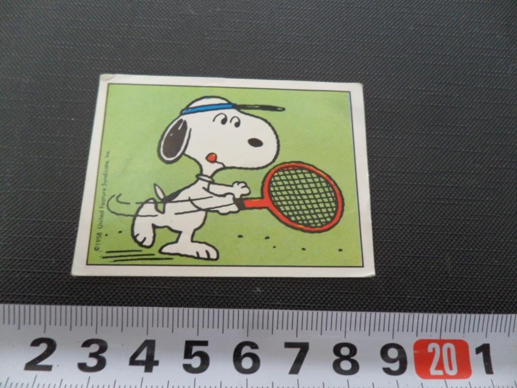 sticker panini strip I love snoopy #174, Ophalen, Zo goed als nieuw