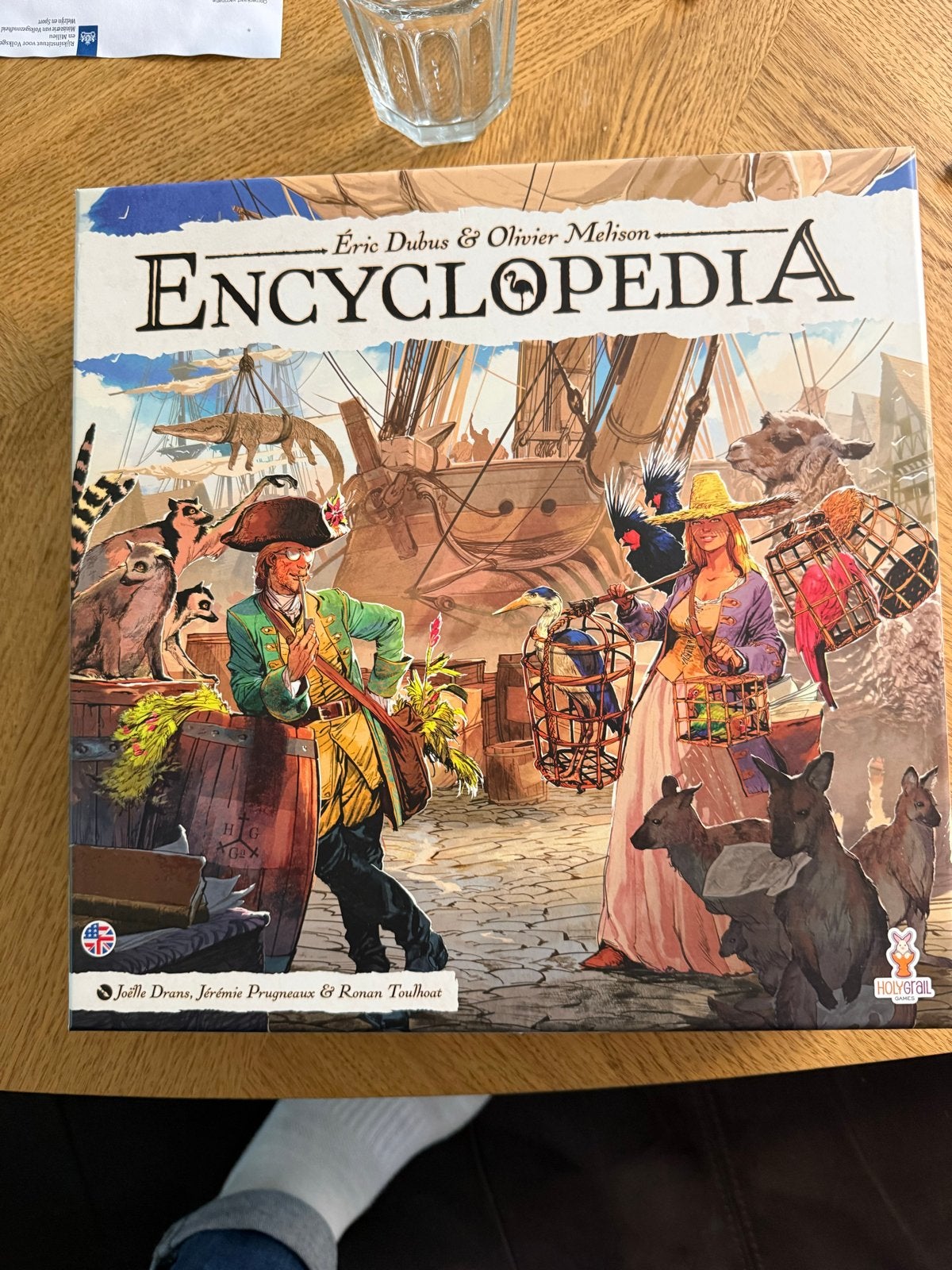 Encyclopedia Bordspel - Zo goed als nieuw, Ophalen of Verzenden, Zo goed als nieuw