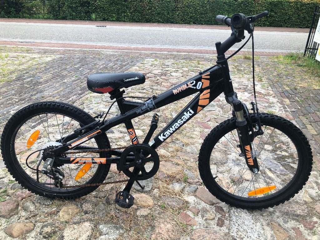 20 inch KAWASAKI bmx mountain bike rumble 2.0 nette staat, Ophalen, Zo goed als nieuw, Aluminium, 20 tot 24 inch