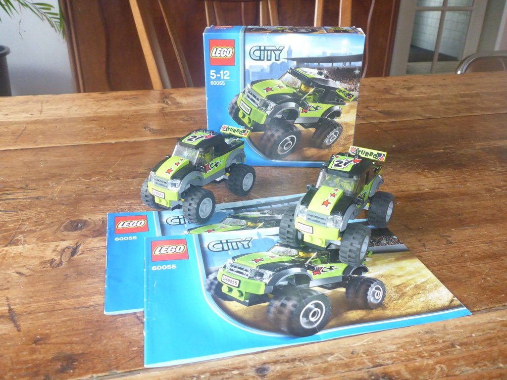 Lego 60055 City Monstertruck – 2 stuks, City, Lego, Ophalen of Verzenden, Zo goed als nieuw