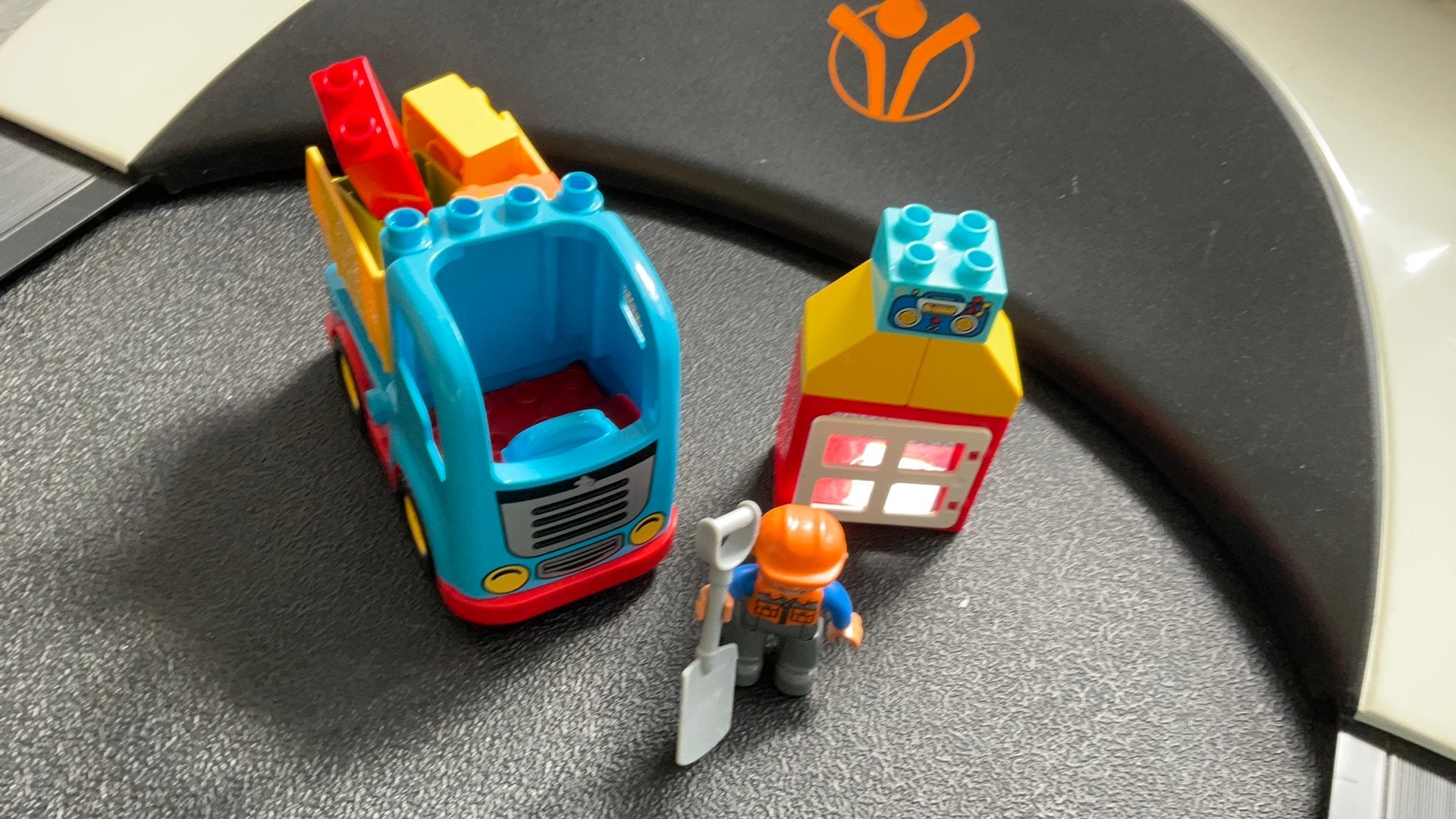 Vrachtwagen, Ophalen, Gebruikt, Duplo