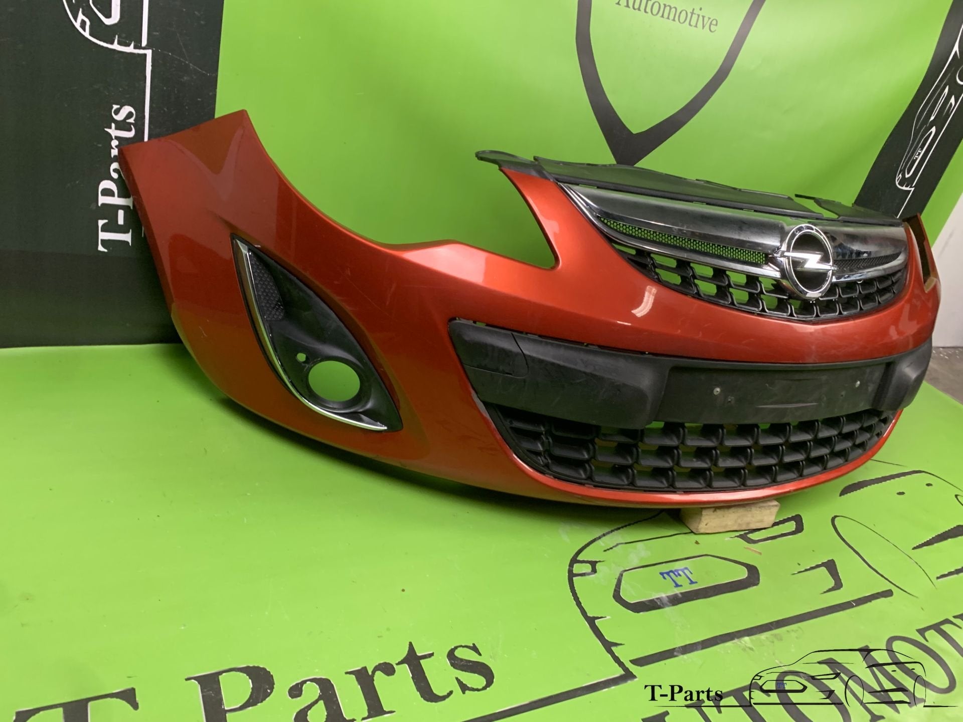 opel corsa D voorbumper bumper facelift, Gebruikt, Opel Automobile GmbH, Ophalen of Verzenden, Kontakt@opel-infoservice.de