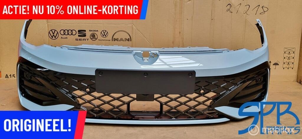 VW GOLF 8 VIII FACELIFT 8.5 R-LINE VOORBUMPER LV5L 6xPDC NEW, Nieuw, Ophalen of Verzenden, Bumper, Volkswagen