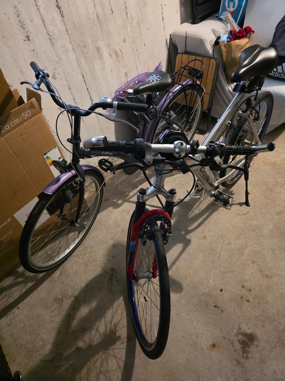 Twee mooie fietsen, Fietsen en Brommers, Fietsen | Tandems, Ophalen, Minder dan 10 versnellingen, Minder dan 49 cm, 55 cm of meer