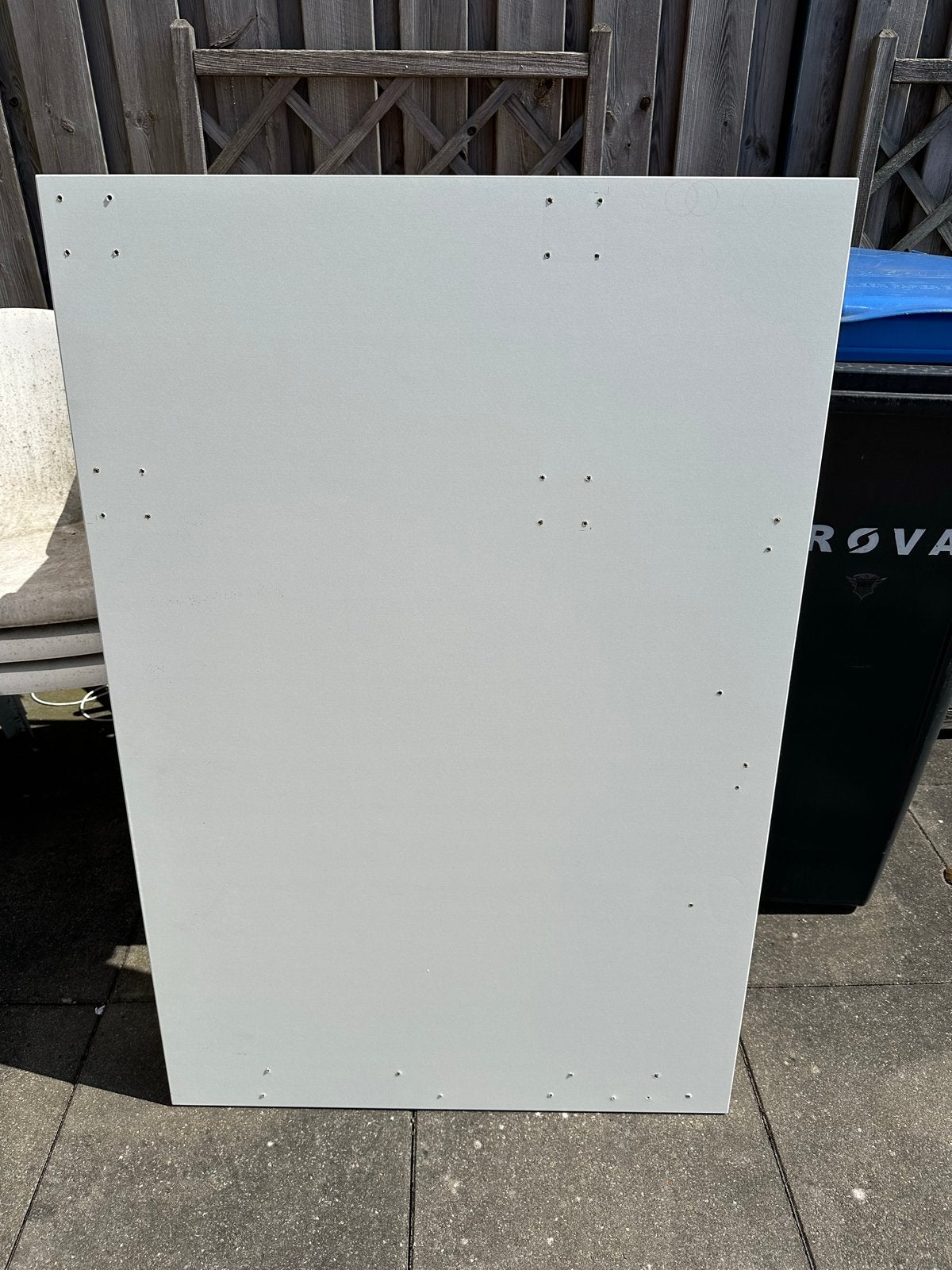 Witte HPL plaat - 1200x800 mm, Ophalen, Gebruikt, HPL, Minder dan 20 mm