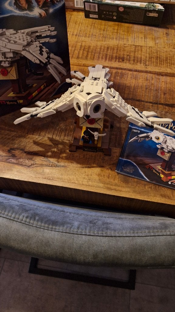 LEGO Harry Potter 75979 Hedwig de Uil (compleet), Ophalen, Gebruikt, Lego, Harry Potter