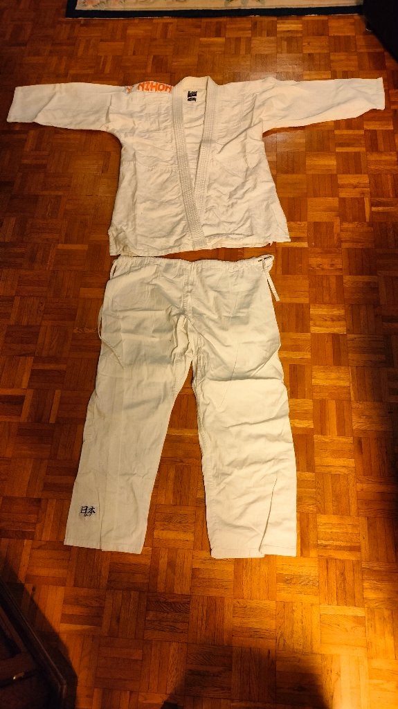 Judopak Nihon Sport Size 190, Ophalen, Zo goed als nieuw, Judo, Vechtsportpak