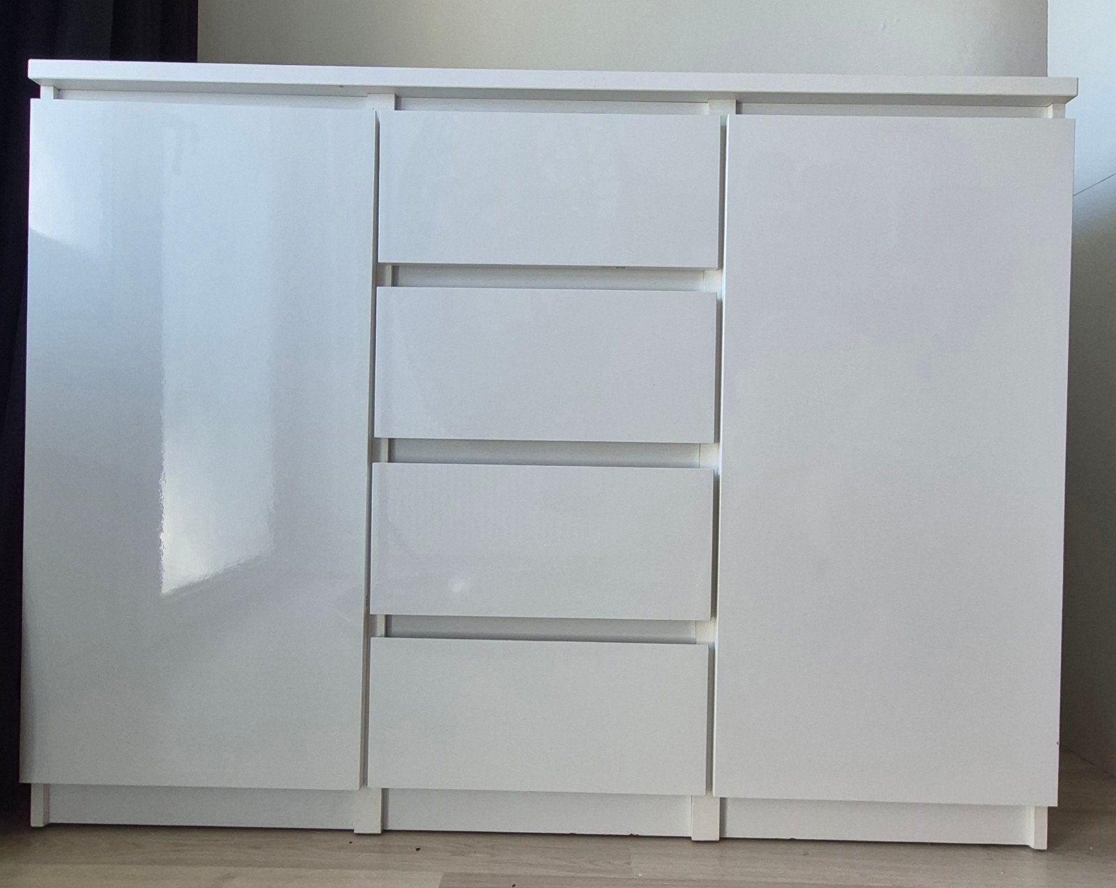 Witte dressior kast, Ophalen, Gebruikt, 25 tot 50 cm, 100 tot 150 cm