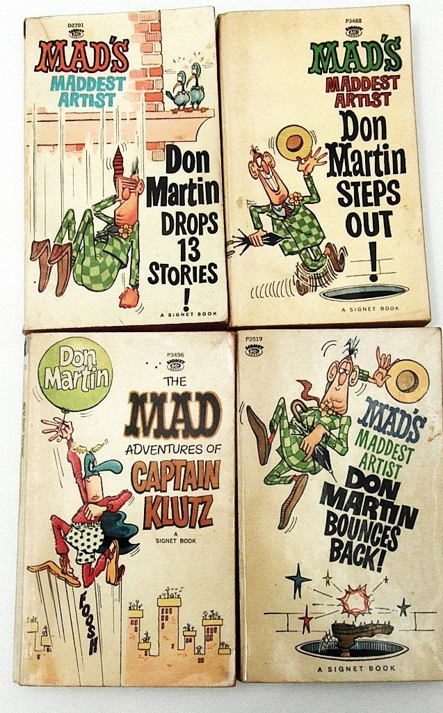 MAD pockets, o.a. Don Martin en Prohias, Boeken, Meerdere stripboeken, Ophalen, Gelezen