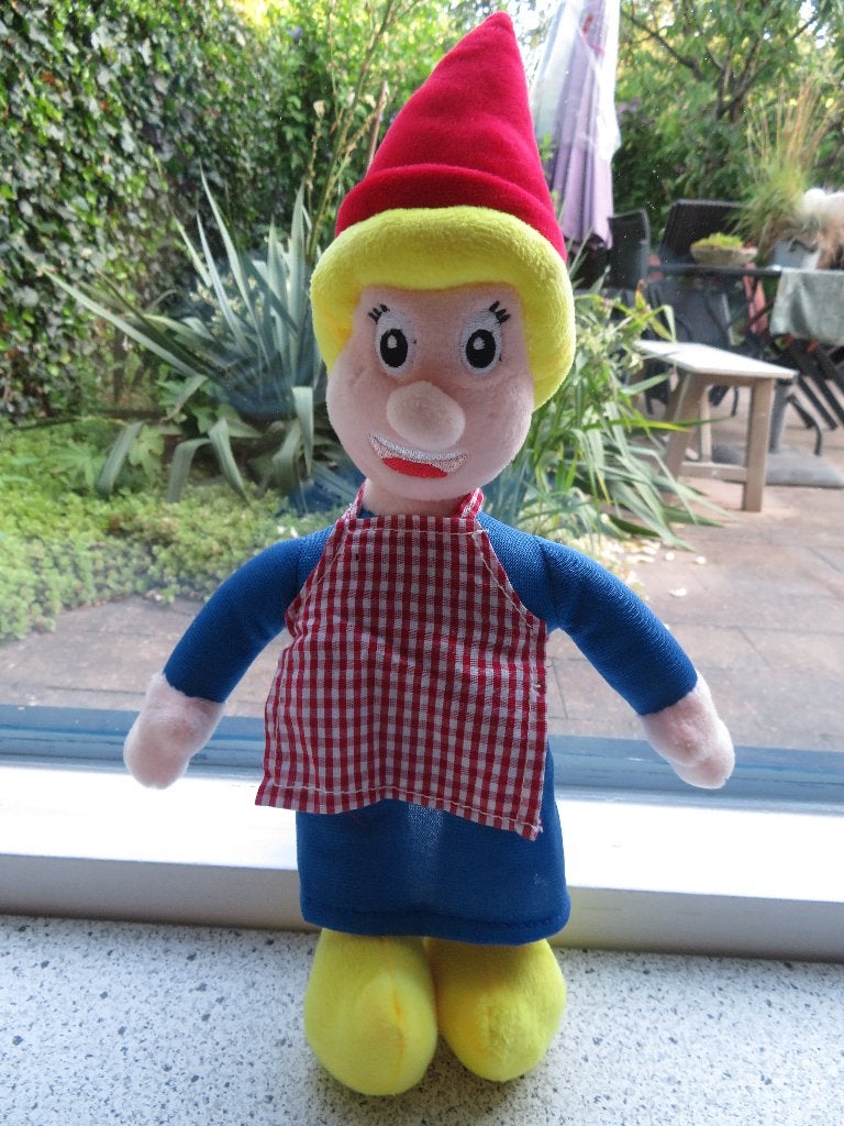 Kabouter vrouwtje Pleun van Marveld recreatie blauwe jurk, Overige typen, Ophalen of Verzenden, Zo goed als nieuw, Wasbaar
