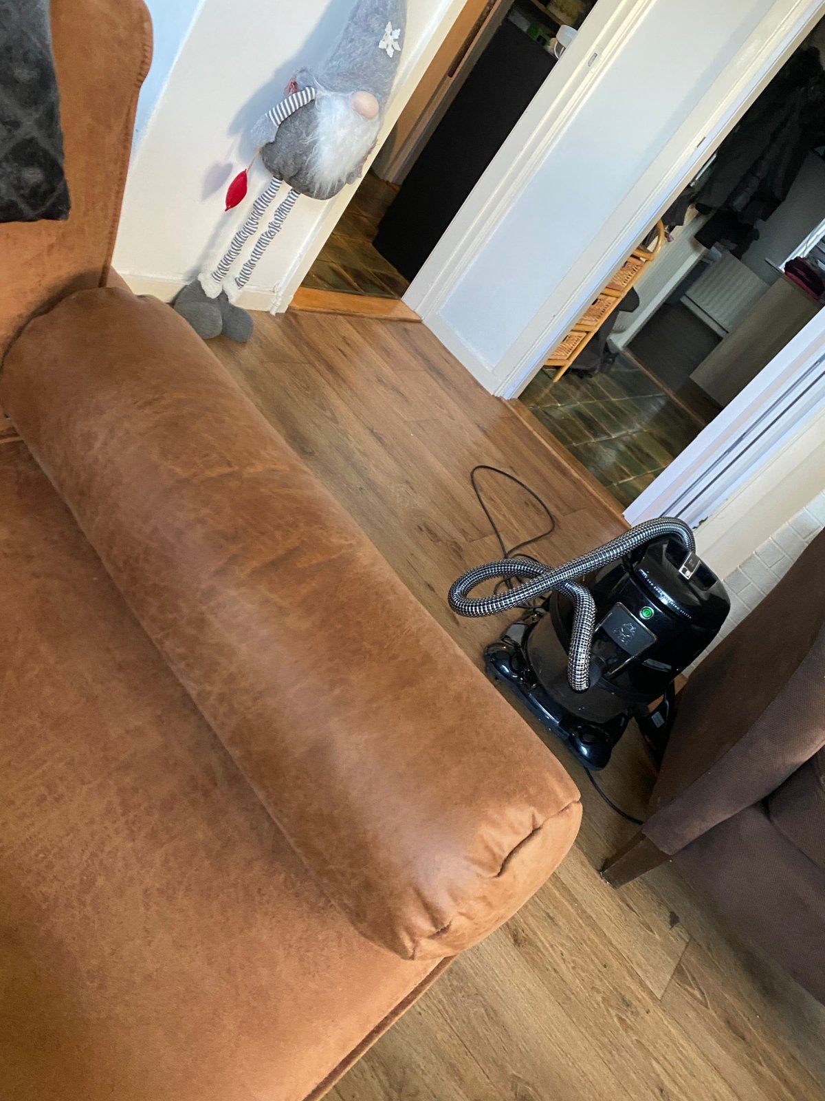 Cognackleurig Rolkussen - Stijlvol en Comfortabel, Bruin, Ophalen of Verzenden, Zo goed als nieuw, Rolkussen