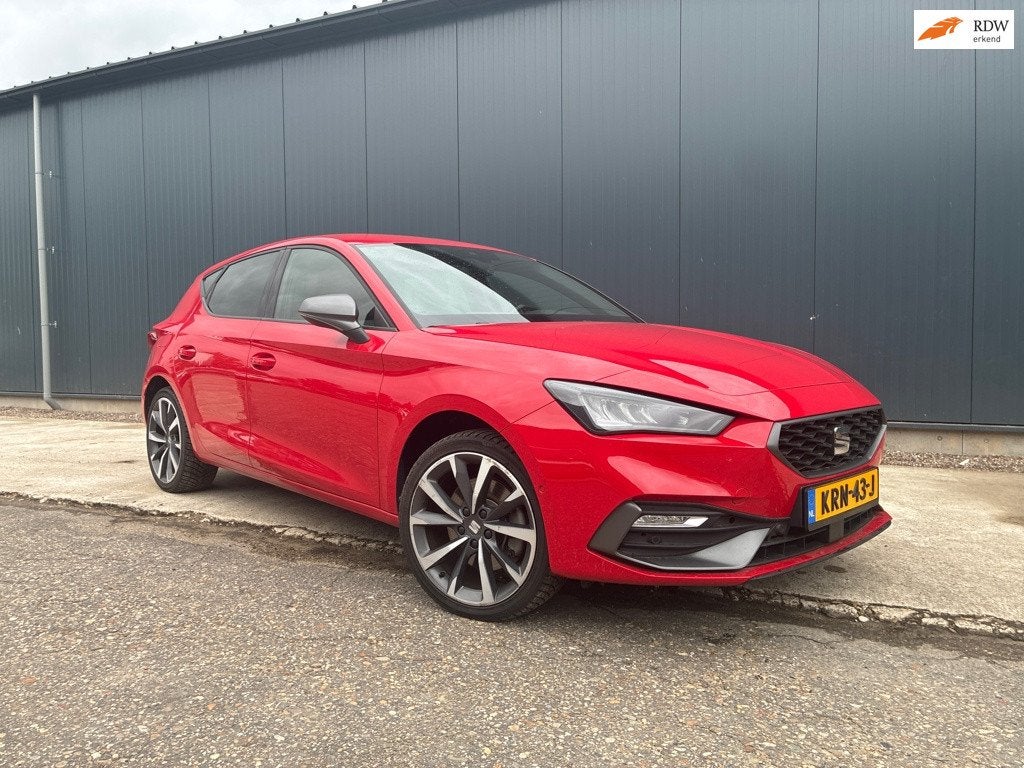 Seat Leon FR 1.4 TSI eHybrid PHEV Plug-in Hybrid, SOH 91.4%, Auto's, Gebruikt, Zwart, 4 cilinders, Leon
