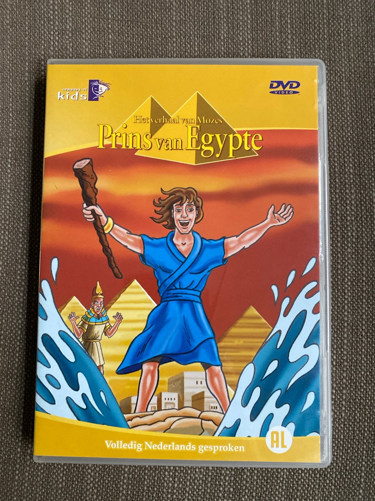 Het Verhaal van Mozes: Prins van Egypte DVD, Cd's en Dvd's, Avontuur, Alle leeftijden, Ophalen of Verzenden, Zo goed als nieuw