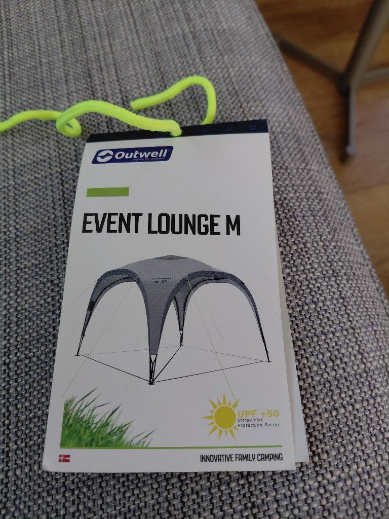 Outwell Event Lounge M Shelter - Partytent/Schaduwdoek, Ophalen, Zo goed als nieuw