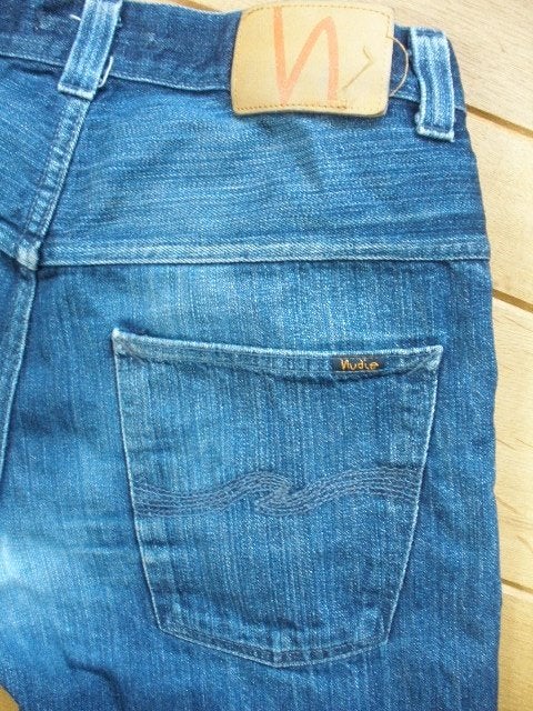 NUDIE spijkerbroek Even Steven maat 32 x 32, Kleding | Dames, Blauw, Nudie, Ophalen of Verzenden, Zo goed als nieuw