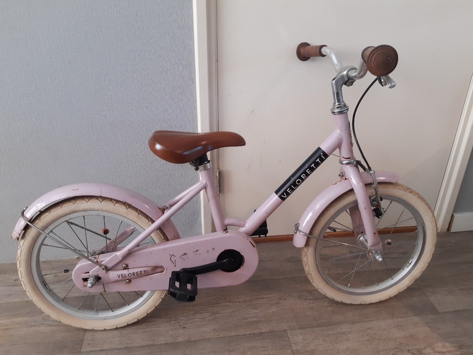 16 inch kinderfietsjeVELORETTI OPKNAPPER., Ophalen of Verzenden, Gebruikt, 16 tot 20 inch