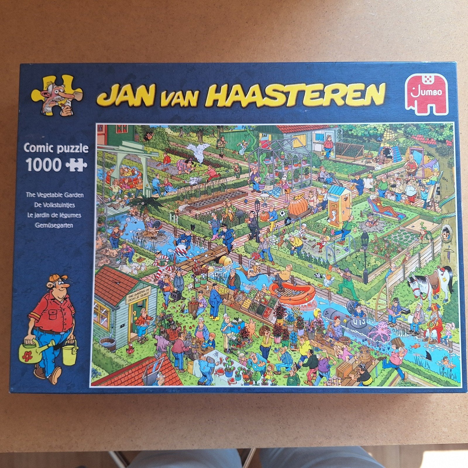 Jan van Haasteren De Volkstuintjes 1000 stukjes legpuzzel, Kinderen en Baby's, Ophalen