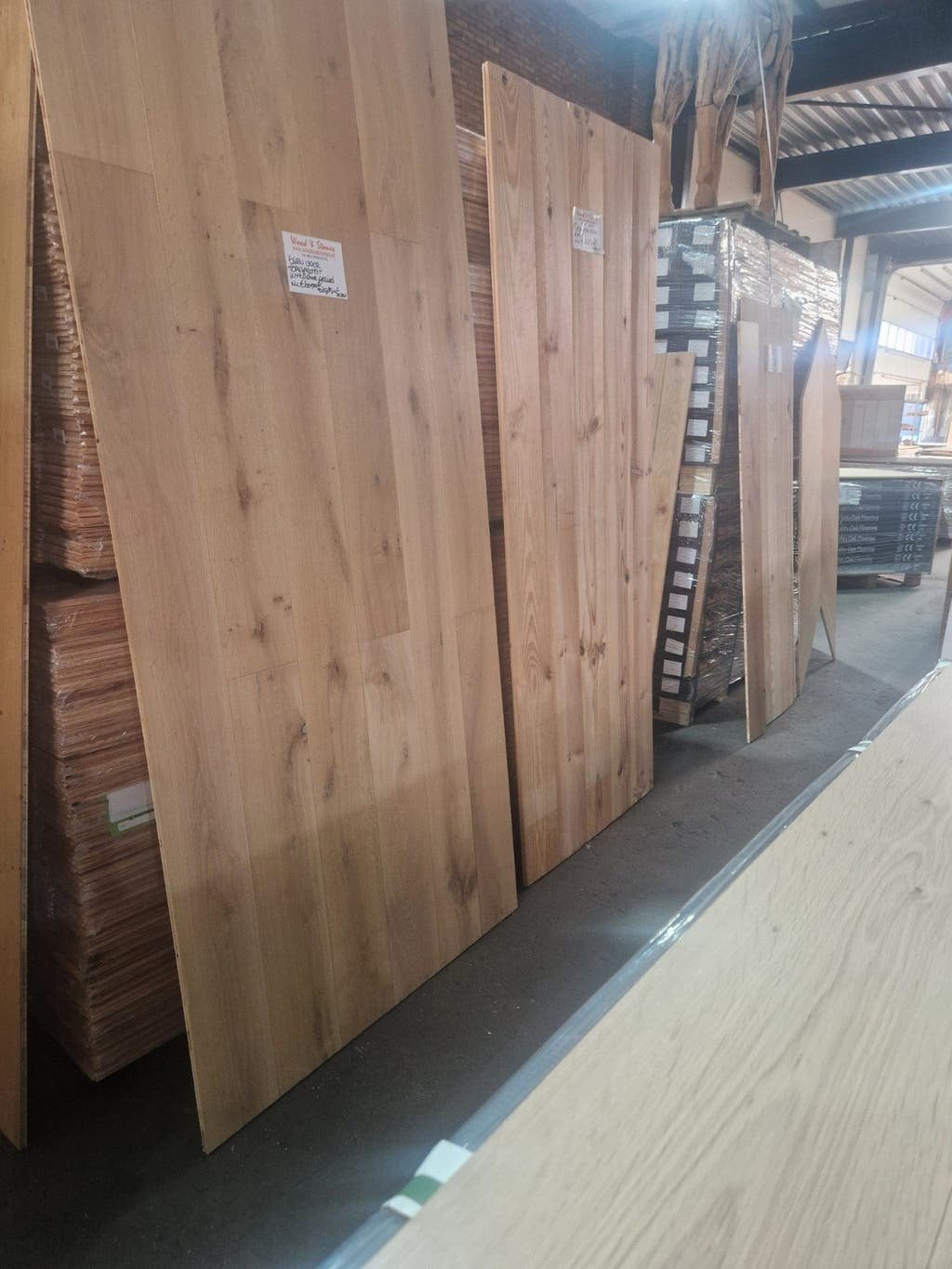 EIKEN HOUTEN VLOER MULTIPLANK €29,95PM2 VLOEREN! AANBIEDING, Ophalen of Verzenden, Nieuw, 75 m² of meer, Parket