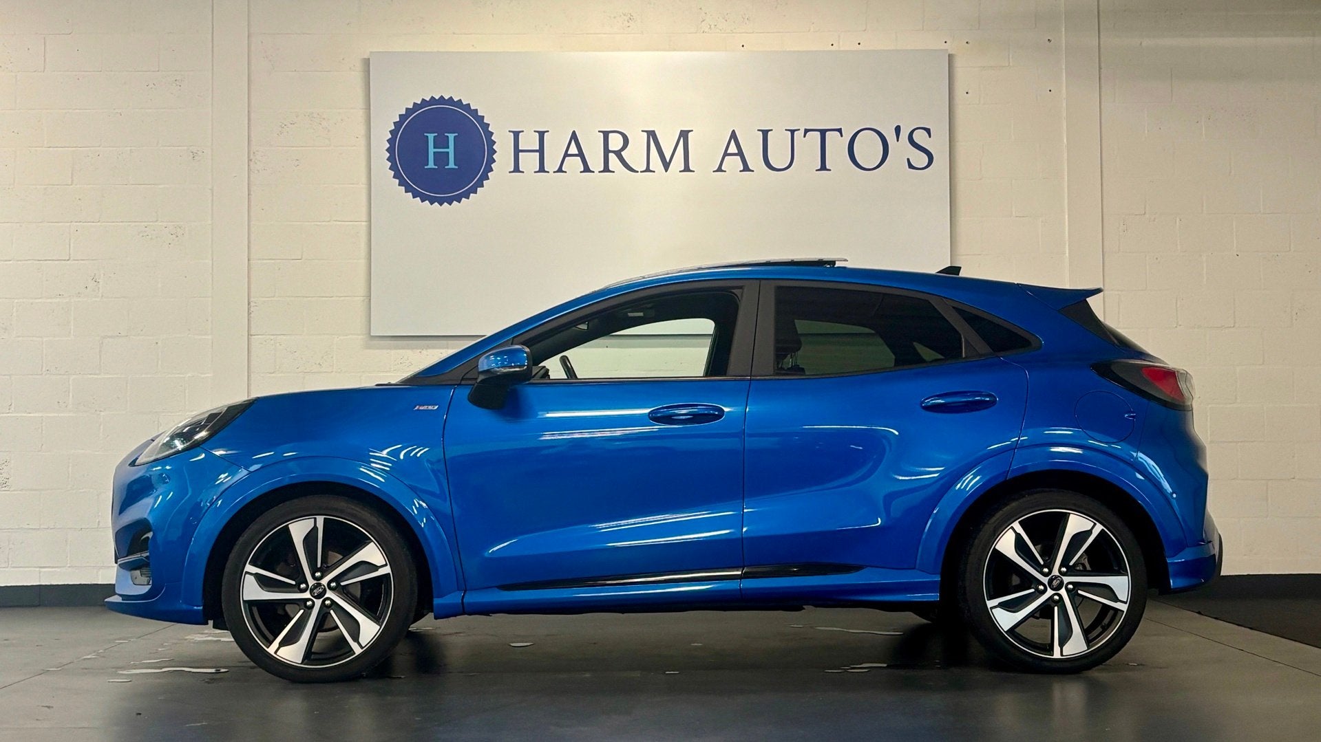 Ford Puma 1.0 EcoBoost ST-Line X 155pk Pano / Navi / '19' /, Voorwielaandrijving, Zwart, Blauw, Origineel Nederlands
