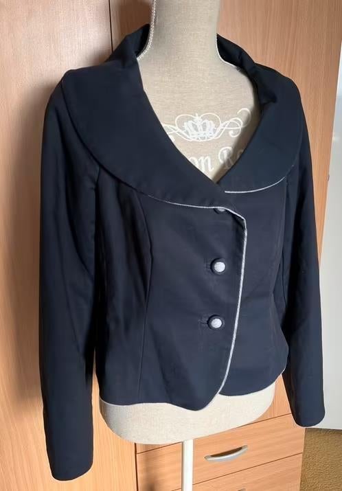 Frans Molenaar jasje maat 38, Kleding | Dames, Maat 38/40 (M), Blauw, Ophalen of Verzenden, Zo goed als nieuw