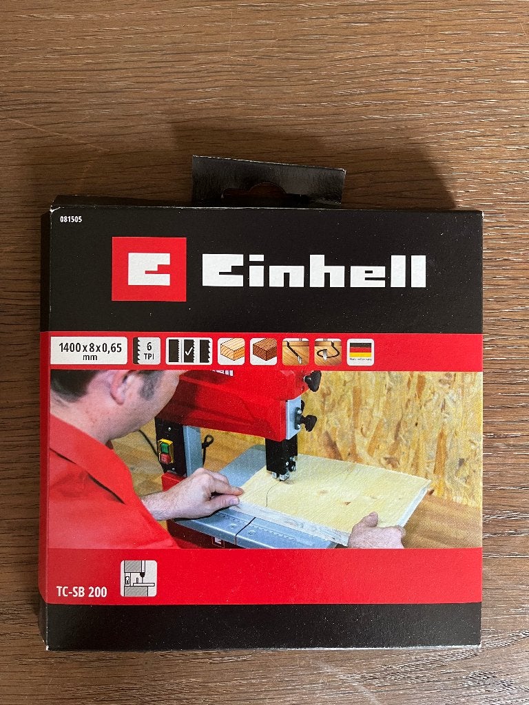 lintzaag, Ophalen, 70 mm of meer, Nieuw, Einhell
