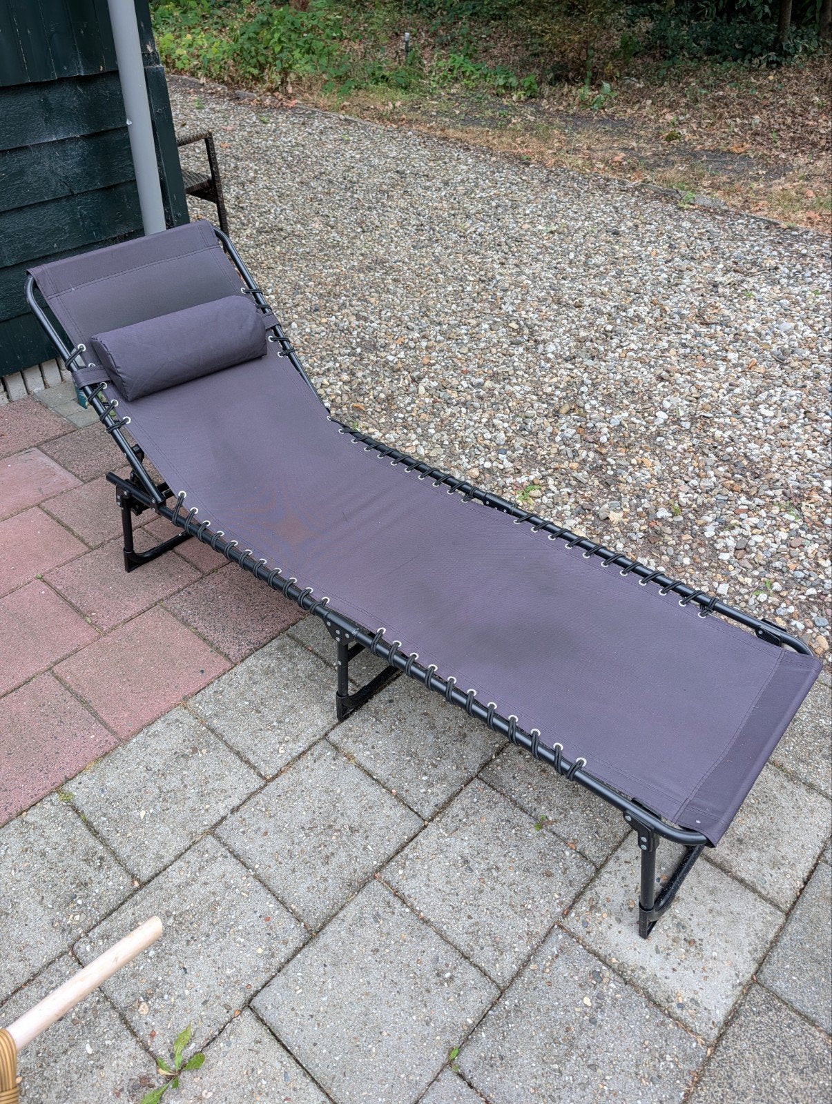 Lifa Garden Ligbed met Kussen - Verstelbaar & Inklapbaar, Ophalen, Verstelbaar
