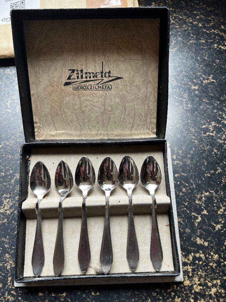 vintage koffielepeltjes, Antiek en Kunst, Antiek | Bestek, Ophalen of Verzenden