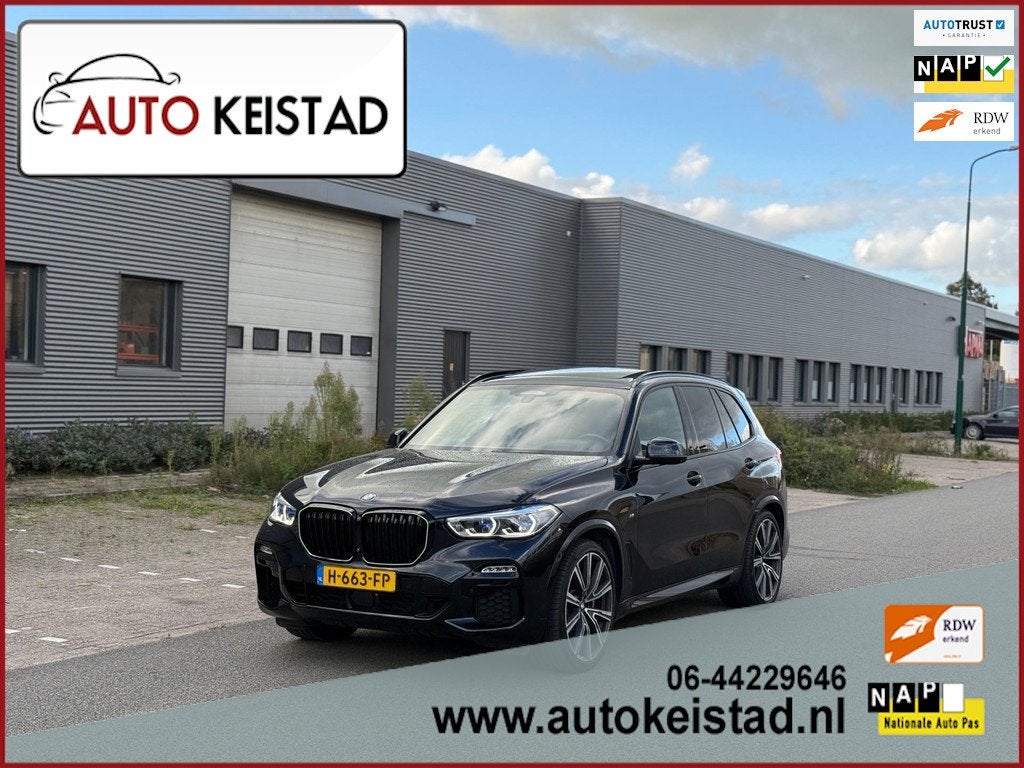 BMW X5 XDrive45e INDIVIDUAL M-Sport PRO|SKY-LOUNGE|ACC|22'|H, Gebruikt, Zwart, Vierwielaandrijving, Hybride Elektrisch/Benzine