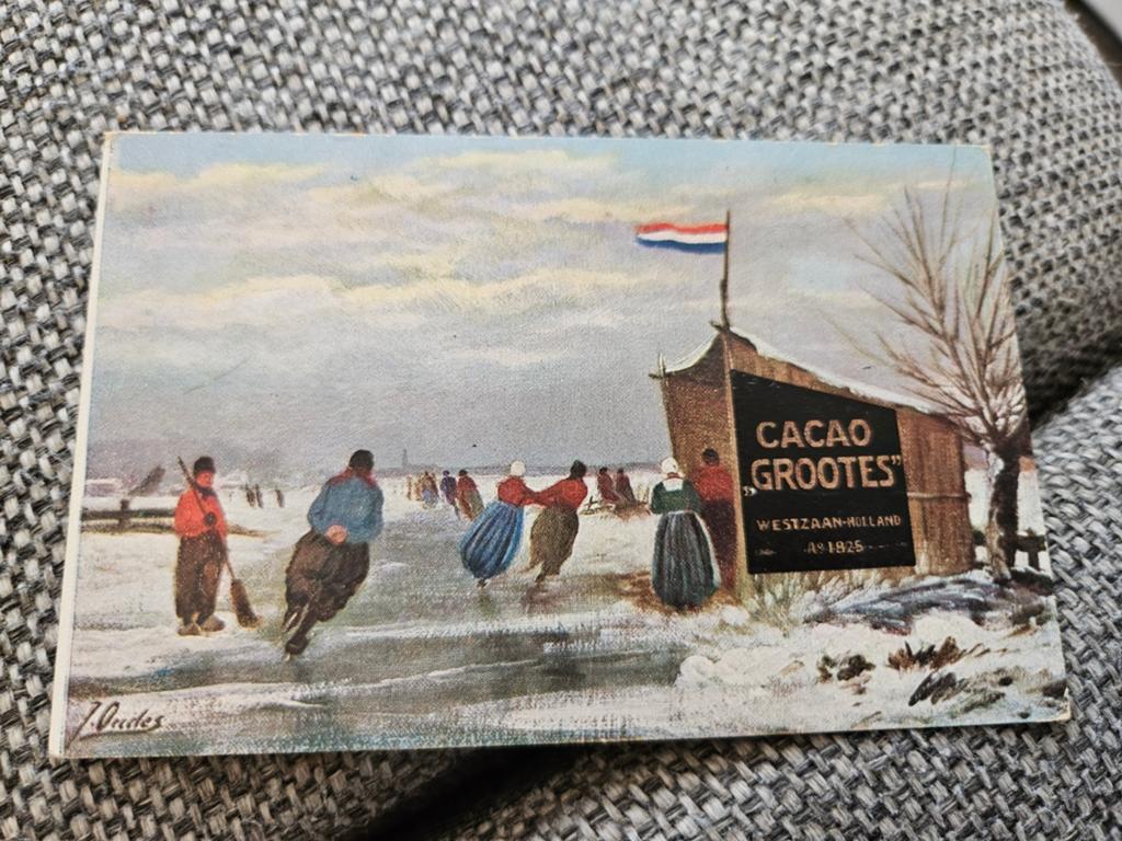 Cacao Grootes reclame, Ophalen of Verzenden, Gebruikt, Overige typen