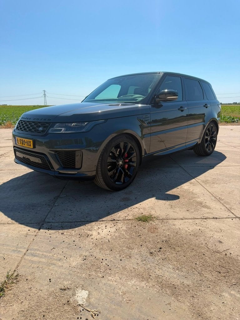 Land Rover Range Rover Sport Range Rover Sport P400 HST, Automaat, Parkeerassistent, Zwart, 2996 cc